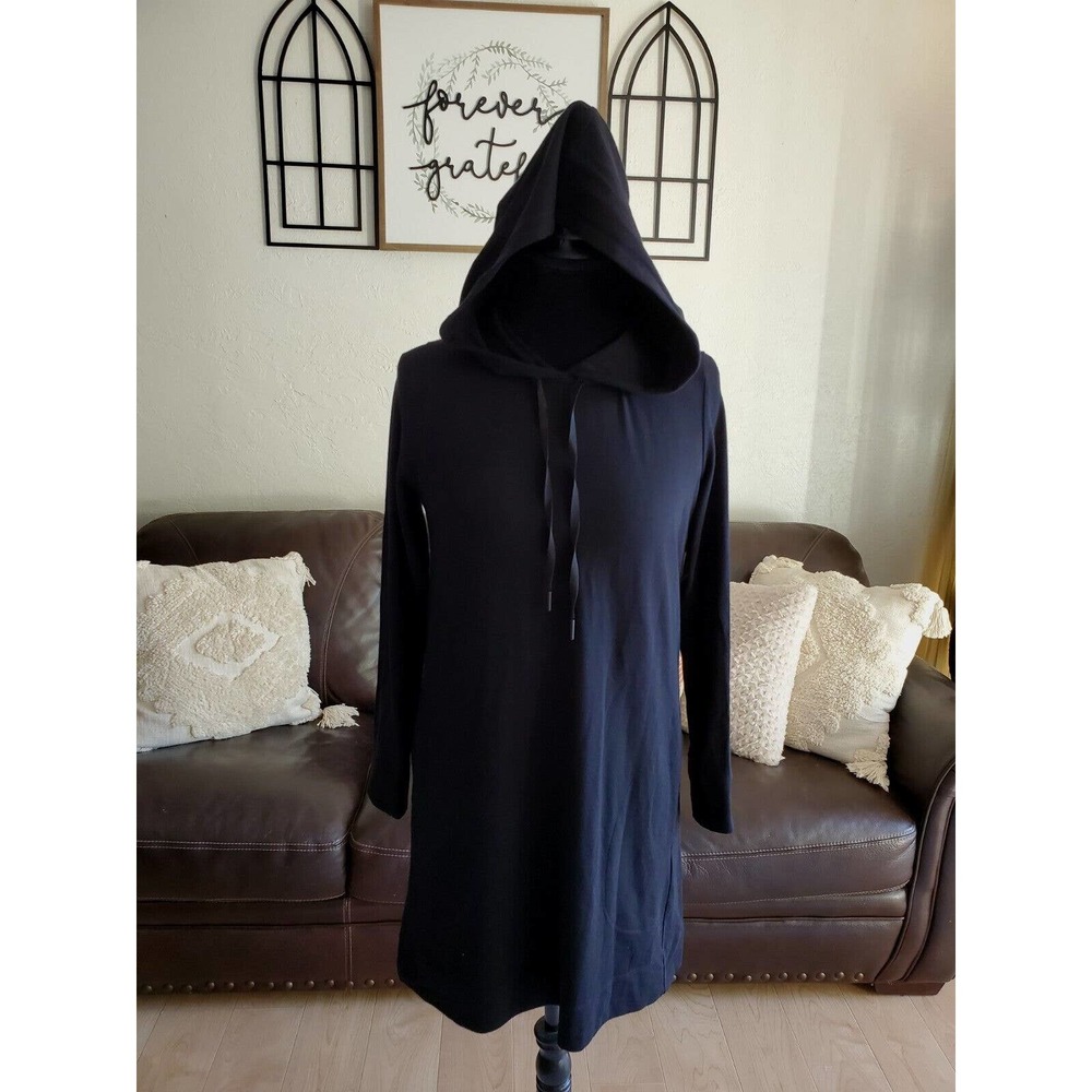 Eileen Fischer Women's Petite PP Funnel Neck Drawstring Tunic Pullover Tunic